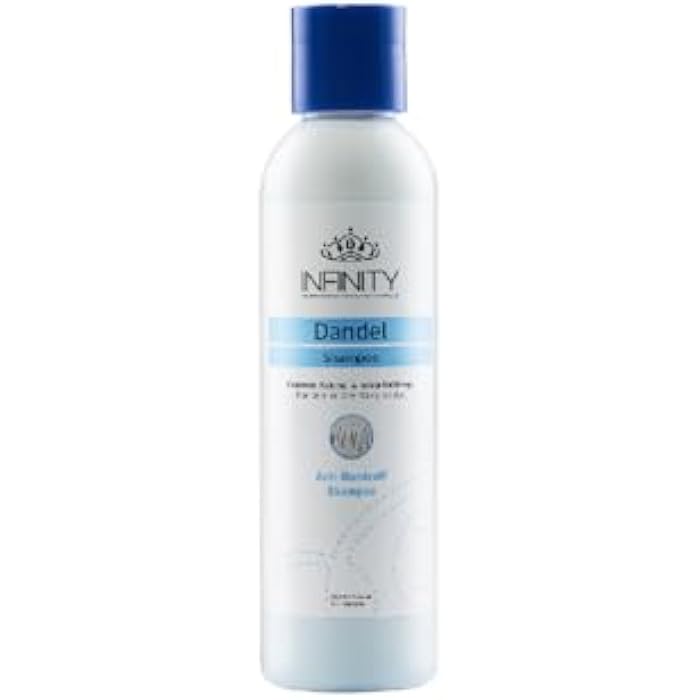 Infinity Clinic Pharma Dandel Anti-Dandruff Shampoo with Zinc Pyrithione, Selenium Sulphide, Tea Tree Oil, Argan Oil for Hair Loss Prevention and Scalp Care 250 ml